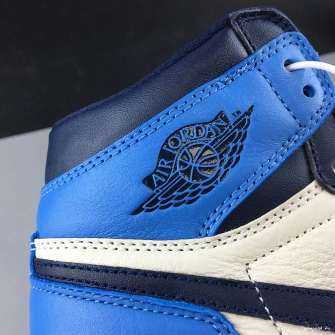 Jordan Obsidian OG 555088-140 Air Retro 1 High 1007